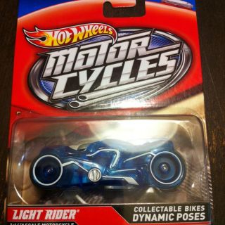 Tron Unofficial Hot Wheels Light Rider Mattel RARE Motorcycle