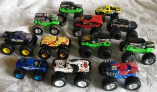 Monster Truck Lot 12 Hot Wheels Gravedigger x 4 Cooool