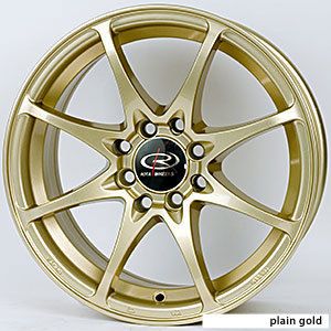 16 Rota Fighter Gold Rims Wheels 16x7 40 5x114 3 Civic Mazda3 SPEED3