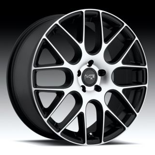 18 inch Niche Circuit Black Wheels Rims 5x4 5 5x114 3 Genesis Mazda 6