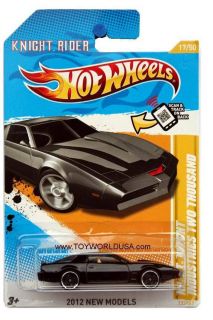 2012 Hot Wheels New Models #17 Knight Rider K.I.T.T. Knight Industries