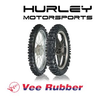 Vee Rubber VRM 140 MX 2 5 10 Pit Bike Tires w Tubes CRF50 XR50 Qty 2
