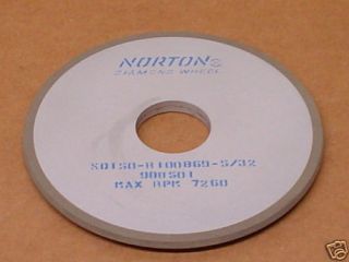 Norton SD150 R100B69 5 32 Diamond Grinding Wheel