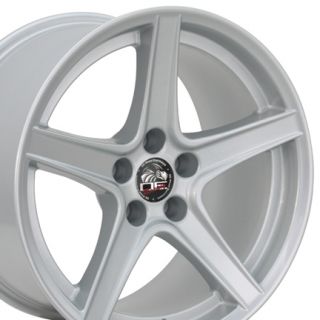 18 Rim Fits Mustang® Saleen Wheel Silver 18x10