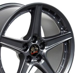 18 Rim Fits Mustang® Saleen Wheel Gunmetal 18x10