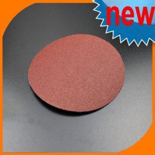 80 Grit 6 Velcro Sanding Discs Sandpaper Coating Abrasive 152mm New