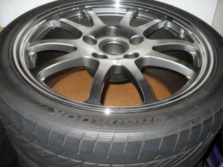 Porsche 18 wheels rims pair 911 996 997 986 TRM F2 Tirerack tires