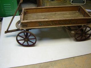 Antique Safety Coaster Wagon
