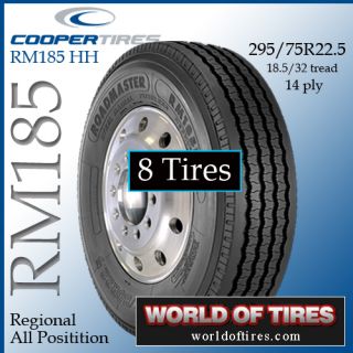 Tires Roadmaster RM185 295 75R22 5 Semi Truck Tire 22 5LP Tires 225