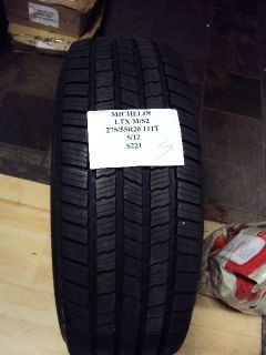 Michelin LTX M S2 275 55R20 111T Brand New Tire