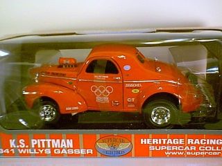 Pitman 41 Willys Gasser Supercars Collectibles Heritage racing