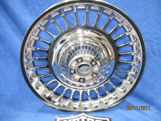 Harley Chrome Wheel Front End Package Deal 28 Spoke Ultra FLH 09 to