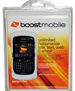 Blackberry Curve 8530 Black Boost Mobile Smartphone
