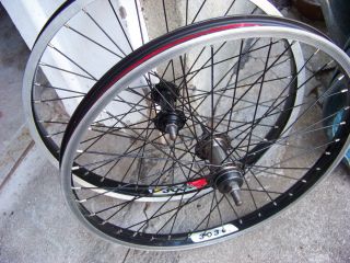 20 BMX Bike Wheels x Rims 1 Y 303 and 1 C 303 Wheelset 3 8 Axles