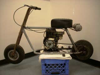Steens Frijole Minibike,Engine,Wheels, with original drum brake, forks