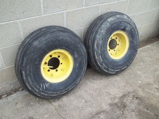 Goodyear Front Tractor 9 00 10 Tires 6 Bolt Rims