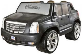 Fisher Price Power Wheels Cadillac Escalade Ride on Toy Black