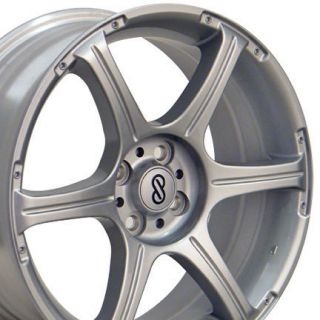 17 Rims Fit Toyota Scion XA Wheels Silver 17x7 Set