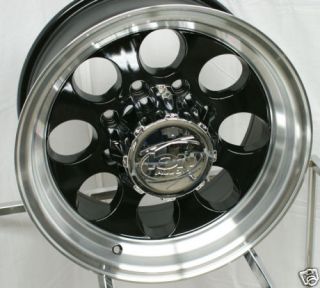 16 inch ion Alloy 171 Ford F 250 350 Black Wheels Rims