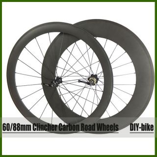 Rear Clincher Carbon Fiber Wheels 700c Carbon Roda Bike Wheels