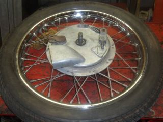Triumph Trophy TR6C 1971 72 Front Rim Tire Brake I Have More Parts for