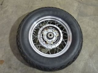 VL800 Boulevard Volusia Rear Wheel Rim Tire Pirelli Tire Mint