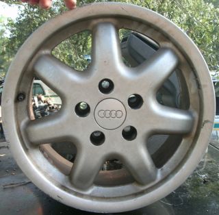 99 00 Audi A4 16 Alloy Wheel 16x7 7 Spoke Rim Factory A4 Rim