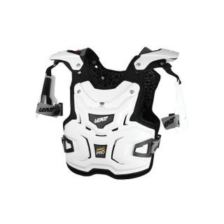 Leatt Chest Protector Adventure Pro Adult White Racing Body Armor