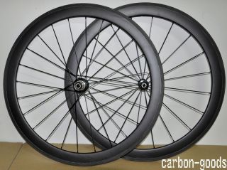 Full Carbon Road Bike 50mm Tubular Wheels Racing Bike Wheelset