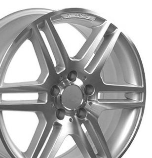 17 Rim Fits Mercedes AMG Wheels Silver 17x7 5 Set