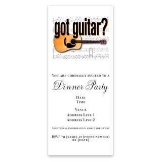 Got Guitar? Invitations by Admin_CP345802