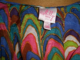 Milly Minis Girls Cotton Silk Tunic Top Dress Size 5 6