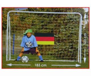 Exklusiv Fußballtor mit Torwand Fußball Tor 183 x 123 x 61cm