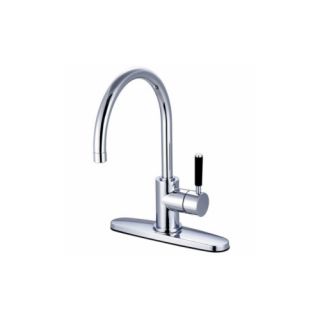 Elements of Design EGS8711DKLLS Cocina Single Lever Handle Kitchen Faucet with 8