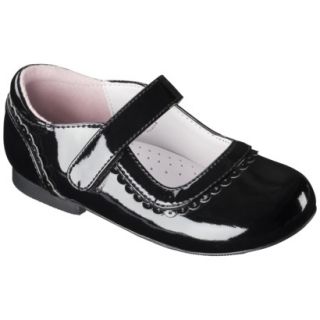 Toddler Girls Cherokee Dee Patent Mary Jane Dress Shoe   Black 5