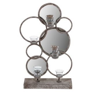 Mirrored Candle Holder Stand