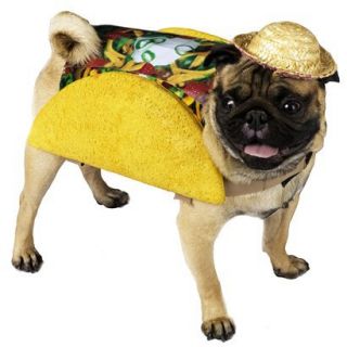 Taco Pet Food Dog Costume Petite