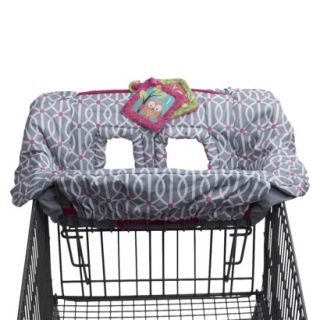 Shopping Cart and High Chair Cover   Park Gate Pink by Boppy