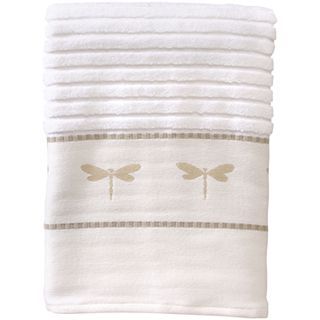 Creative Bath Dragonfly Bath Towels, Natural