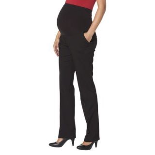 Liz Lange for Target Maternity Straight Leg Pants   Black XXL Short