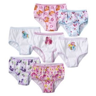 7 Pack Underwear , Little Girls Little Pony 2T 3T