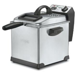 Waring Digital Deep Fryer w/ Removable Oil Container & Timer, 1.7 lb Food Capacity