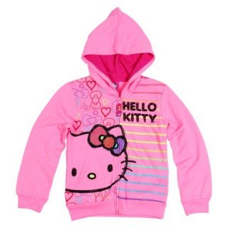 Hello Kitty Girls Sweatshirt   Pink XL