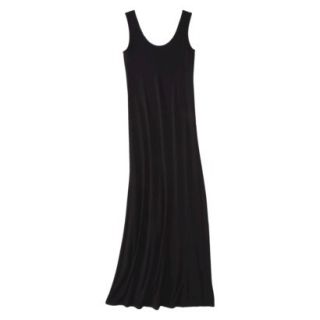 Merona Womens Knit Maxi Tank Dress   Black   M(7 9)