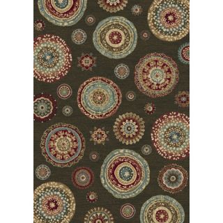 Dynamic Rugs Ancient Garden Multi Persian Rug DY4729 Rug Size 67 x 96