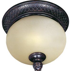 Maxim MAX 85529MOOB Carriage House EE 2 Light Outdoor Ceiling Mount