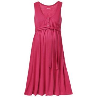 Merona Maternity Sleeveless Side Tie Dress   Pink S