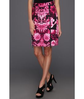 MICHAEL Michael Kors Kew Garden Snap Waist Skirt Womens Skirt (Pink)
