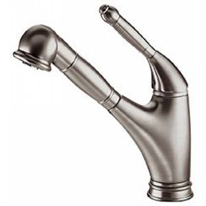 LaToscana USPW576 Kitchen Faucets Single Handle Kitchen Faucet With Pull out Spo