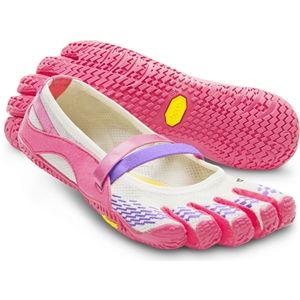 Vibram FiveFingers Kids Alitza Youth White Pink Shoes   13Y0402